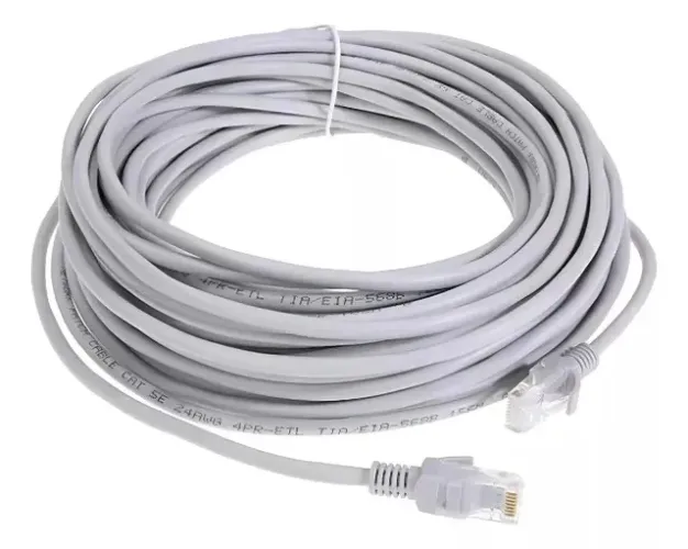 Cabo de Rede Cat6 15m It-Blue LE-315 - Alta Velocidade e Estabilidade Loja Coimbra Entrega