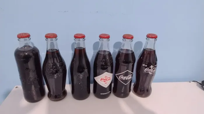 Garrafas de Coca-Cola Vintage - Coleção