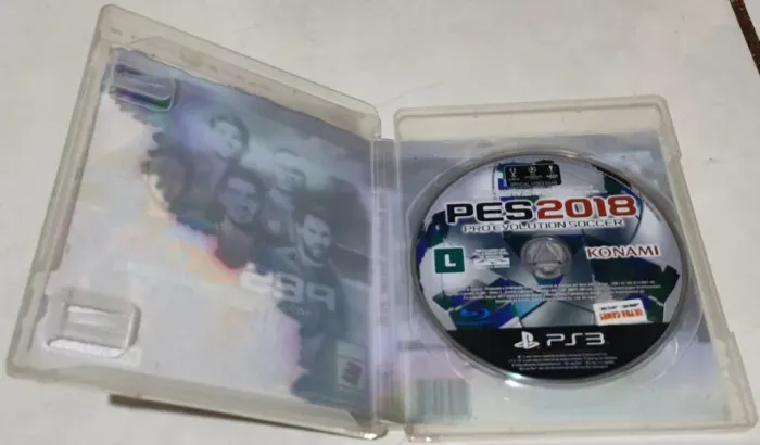 Vendo PES 2018 de Playstation 3 Ps3 em Uberlândia e Uberaba.