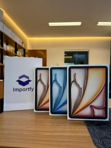 iPad Air 11" M3 128 GB Wifi + Celular Lacrado | Loja Física | 1 Ano Garantia | Até 18x