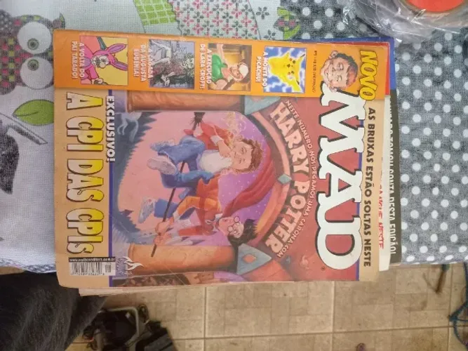 Revistas Mad. 5 unidades, Em Português
