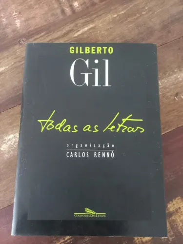 Livro Gilberto Gil Totas as Letras