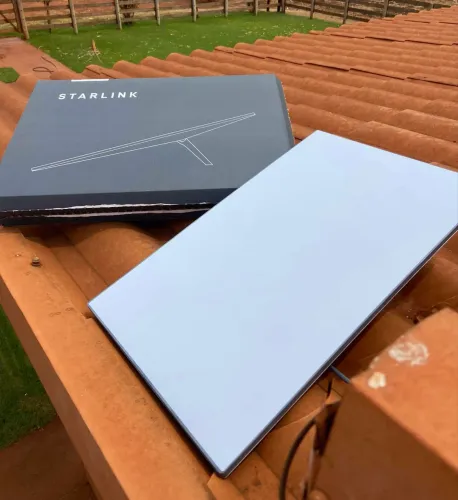 Promoção kit starlink gen3 (grande) lacrado sem uso 