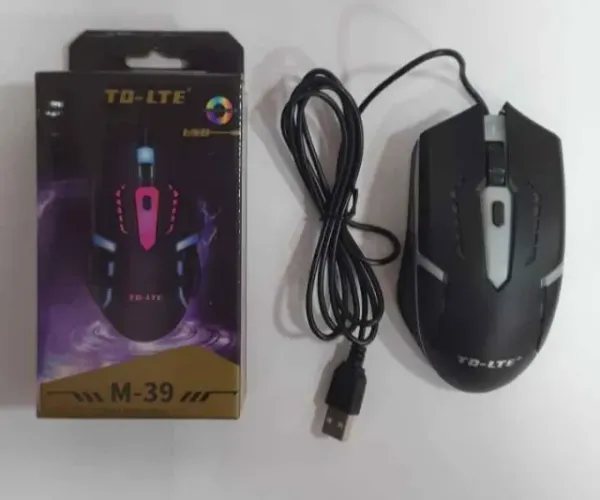 Mouse Gamer RGB Com Fio
