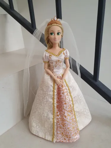 Boneca Rapunzel Noiva Disney Store Primeira Edição 