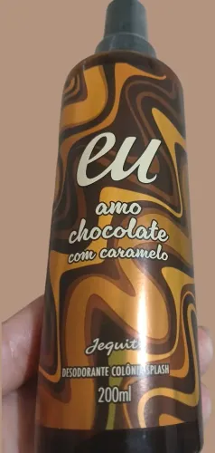 Desodorante Colônia Splash Eu Amo Chocolate com Caramelo - Jequiti