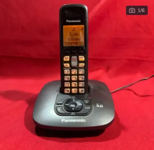 Telefone sem fio panasonic kx-tg6421lb