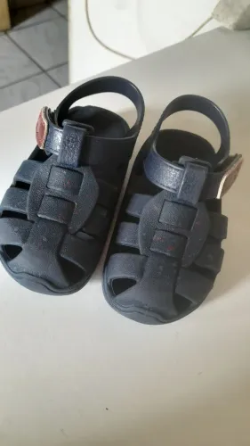 Sandálias Bebê Azul 