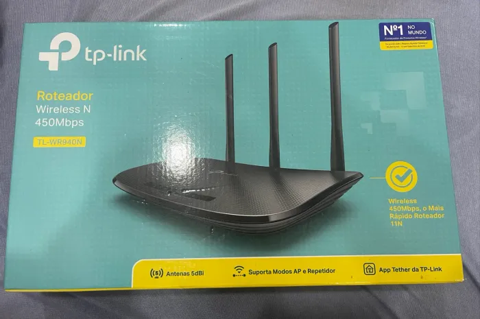 Roteador tp-link 3 antenas