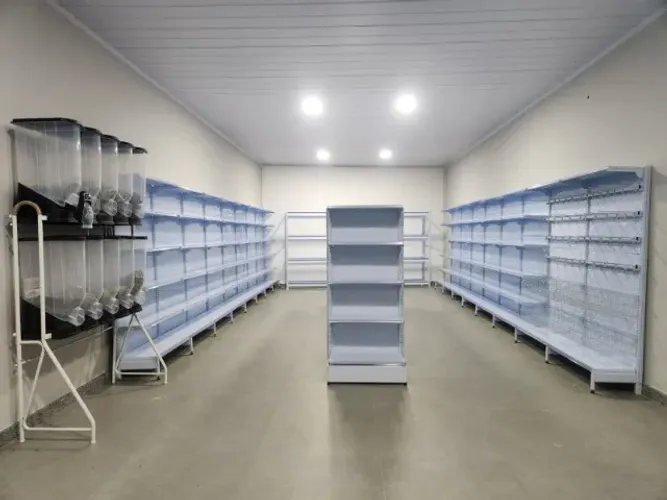 Gôndola, Checkout Caixa, Mini porta pallet, Estante, Rack, Prateleira, Balcão, Armazenagem