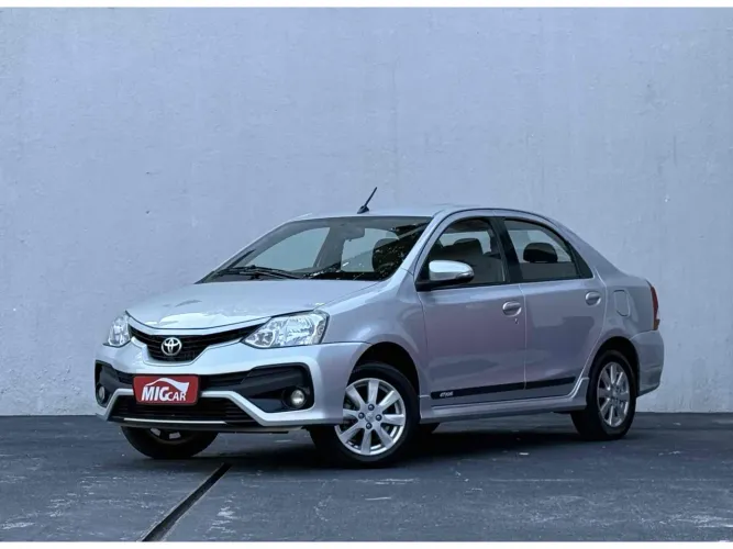 Toyota Etios XLS Sedan 1.5 Flex 16V 4P Aut. 2018