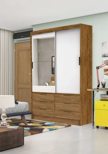 Guarda Roupa Sevilha Plus 2P - Entrega Rápida