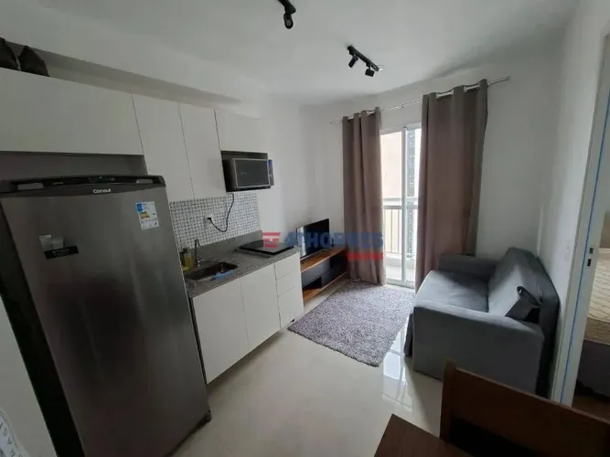 Apartamento mobiliado com 1 quarto para alugar, próximo a USP, 24 m² por R$ 2.904/mês - Vi