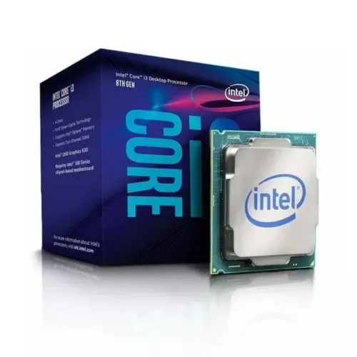 Processador Intel Core i3 8100, 4-Core, 4-Threads, 3.6GHz, 8ª Geração , LGA 1151