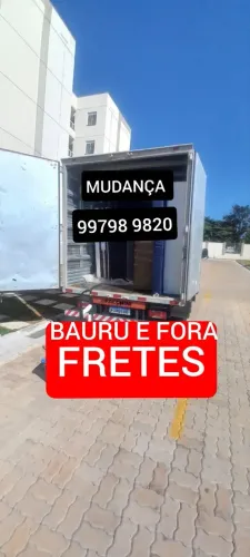 FRETES COM BAÚ MÉDIO E MUDANÇA 