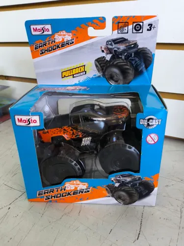 Carrinho Maisto earth shokers fricção 4x4 novo 
