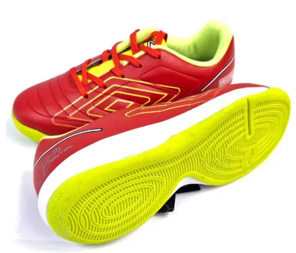 Chuteira Umbro PRO Billy R Futsal vrm infantil ou feminina