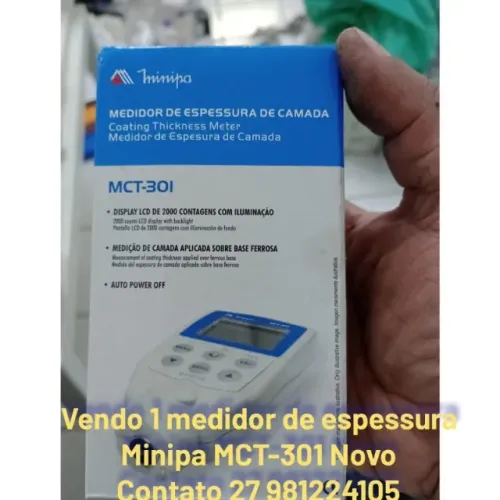 Vendo medidor de espessura de camadas MINIPA MCT-301