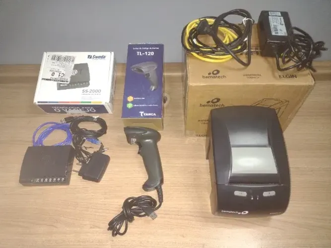 Bematec Elgim MP-4200 TH / SAT Sweda SS-2000 / Leitor Cod De Barras TL