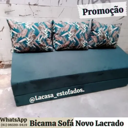 Sofá cama Bicama - Sofanete novo Lacrado