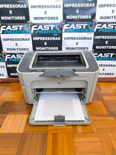 Impressora laser HP econômica monocromática LaserJet P1505 