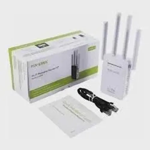 Roteador Repetidor de Sinal 4 Antenas WiFi Ampliador Sem Fio
