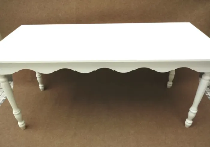 Mesa Branca para decoração de festas