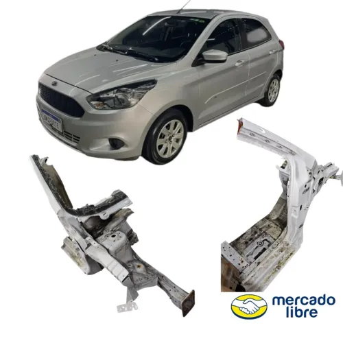 Ponta De Longarina Direito Ford Ka 2015 Ao 2022 Coluna Branca