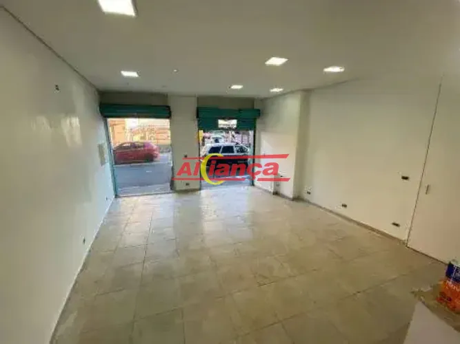 SALÃO COMERCIAL 60m², COM 2 SALAS, BANHEIRO PARA LOCAÇÃO NO CENTRO - GUARULHOS POR R$ 3.80
