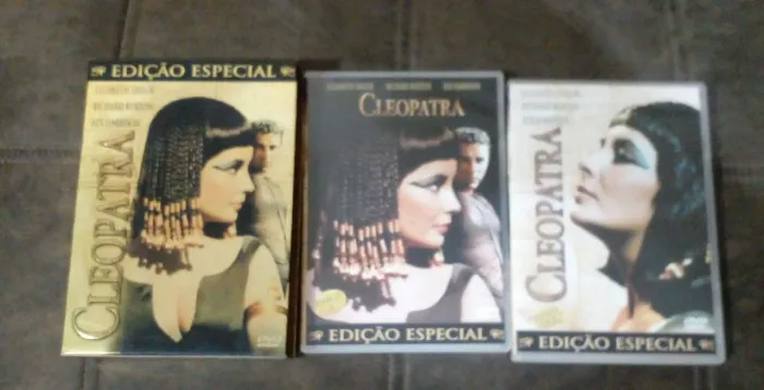 Dvd raro Cleópatra (colecionador)