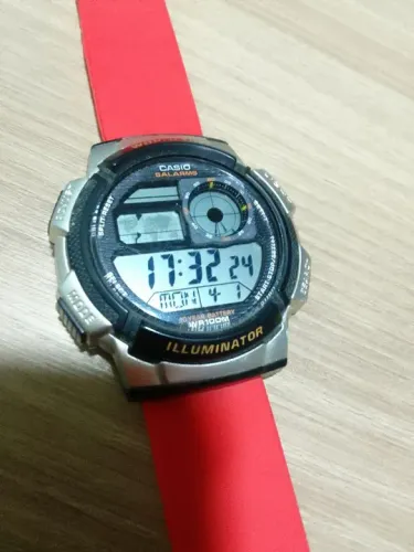 Casio original, hora mundial,  AE 1000W, NOVO