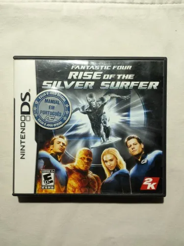 Jogo Quarteto Fantástico e o Surfista Prateado Nintendo DS