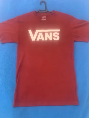 Camiseta Vans Vinho Original tam p