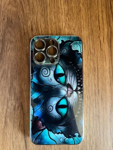 Capinha IPhone 15 pro max gato de chesire