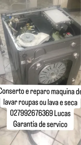 Conserto de maquina de lavar roupas