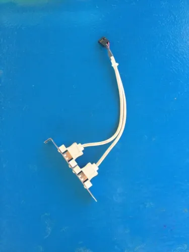 cabos auxiliares de gabinete duplo usb k 30