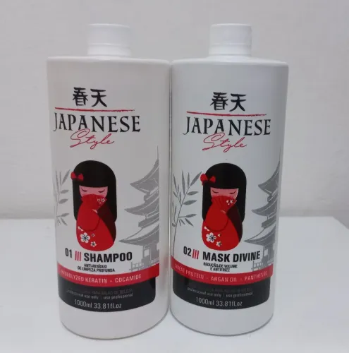 Shampoo e Máscara Divine Japanese Style 1L