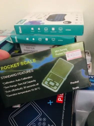 Mini Balança Digital Alta Precisão - De Bolso