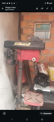 Furadeira de bancada e coluna motomil