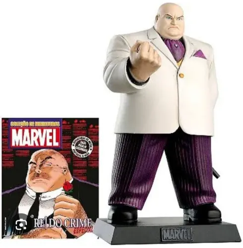 Action Figure Kingpin Marvel Coleção de Miniaturas