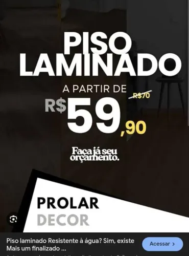 Pisos lâminados