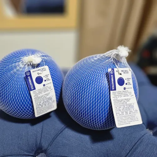 Bola de Ginástica Rítmica Azul de 165mm - Domyos