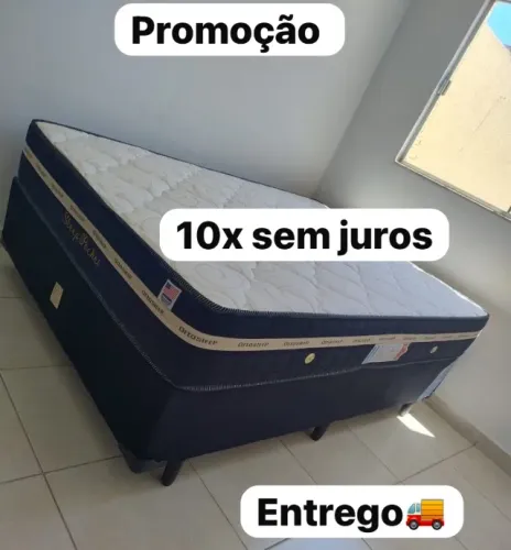 Colchao nova e base