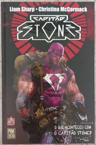 Capitão Stone de Liam Sharp em Capa Dura da Editora Mythos