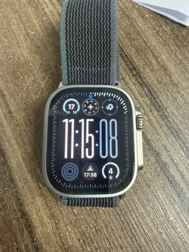 APPLE WATCH ULTRA 2 49MM TITÂNIO - NOVO OPEN BOX