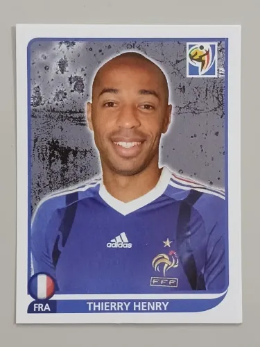 Copa Do Mundo 2010 Figurinha Nr 103 Thierry Henry