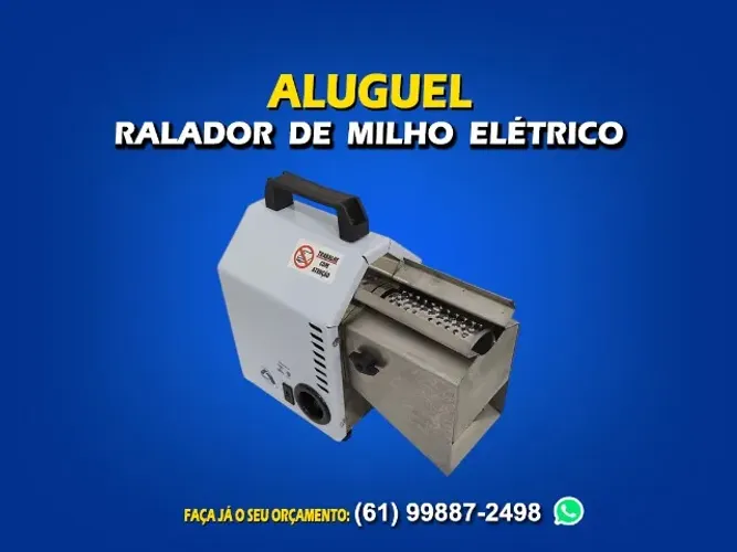 Aluguel Ralador De Milho Elétrico