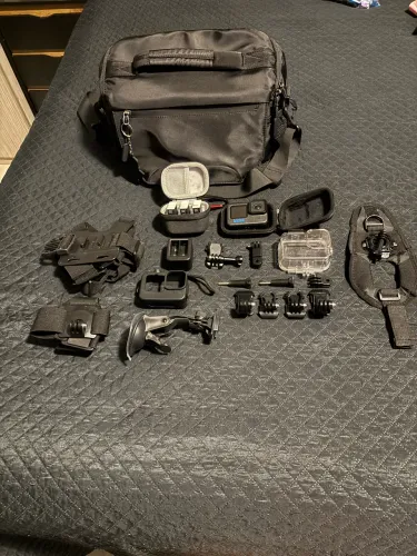 GoPro HERO12 black + kit completo de acessórios +