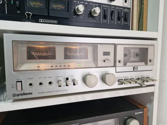 TOCA FITAS - TAPDECK GRADIENTE CD-3700 