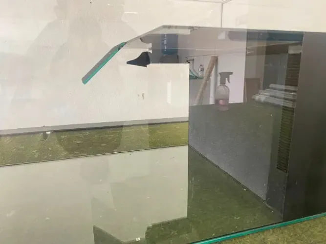 Terrário para Tartaruga 112L com Sump sexto vidro lateral Garantia de Fábrica